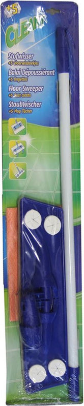 Cleany Dust Mop + 5 Floor Wipes